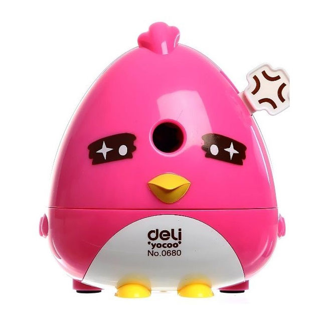 مداد تراش رومیزی دلی مدل جوجه کد 0680