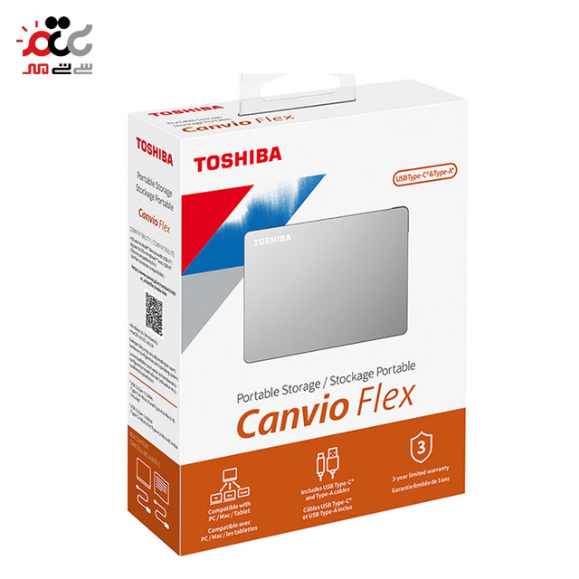 خرید هارد اکسترنال توشیبا مدل Canvio Flex ظرفیت 2 ترابایت