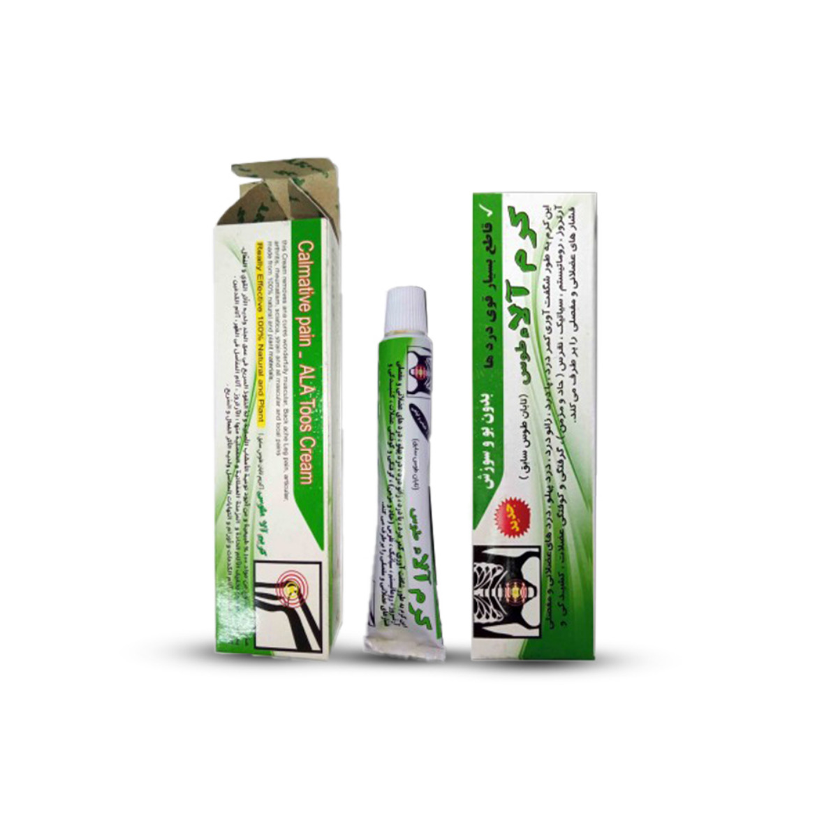 کرم ضد درد آلاء طوس 30 گرمی