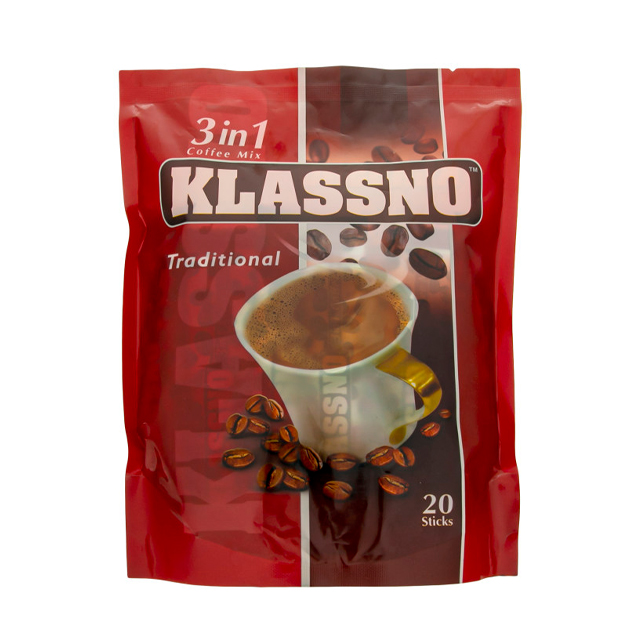 پودر کافی میکس 3 در 1 تردیشنال کلاسنو 20 عددی