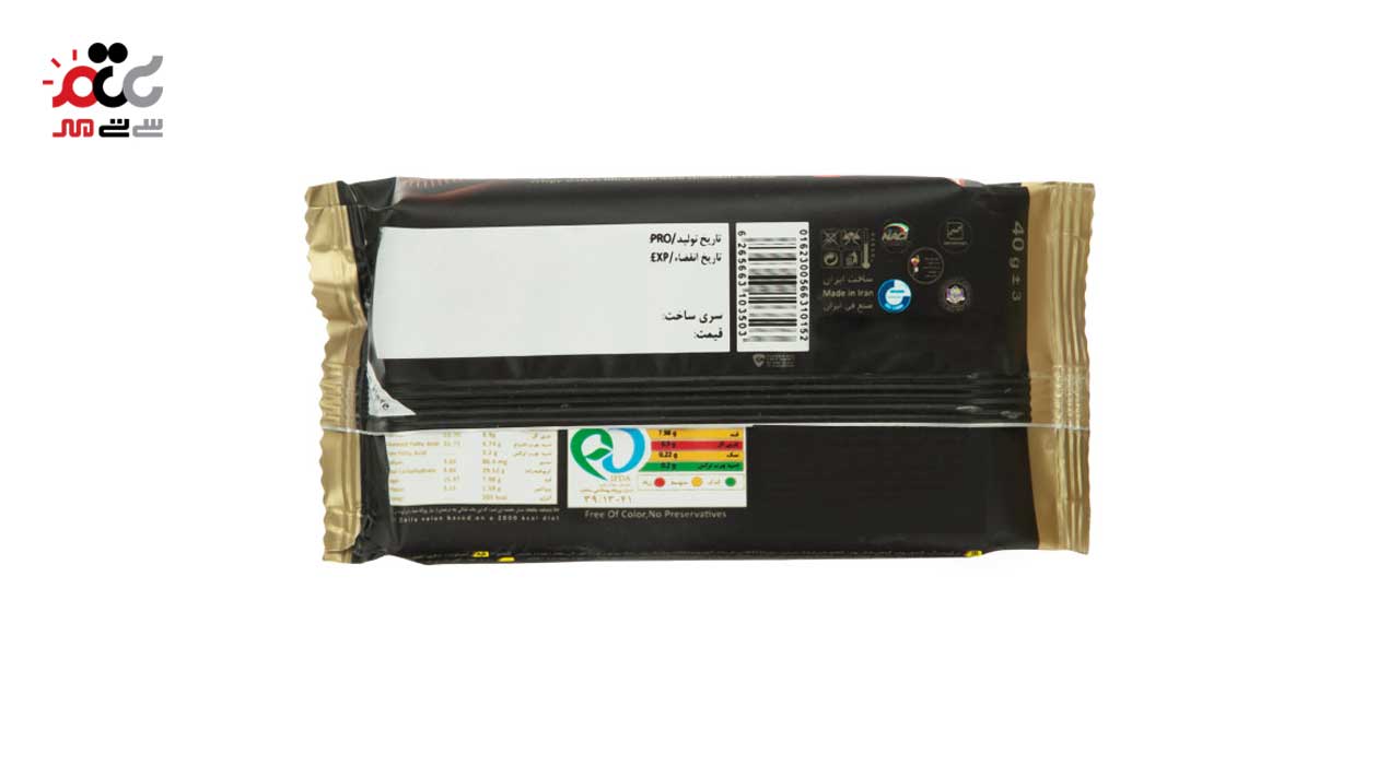 ویفر شکلات تلخ الی لینا 40 گرمی