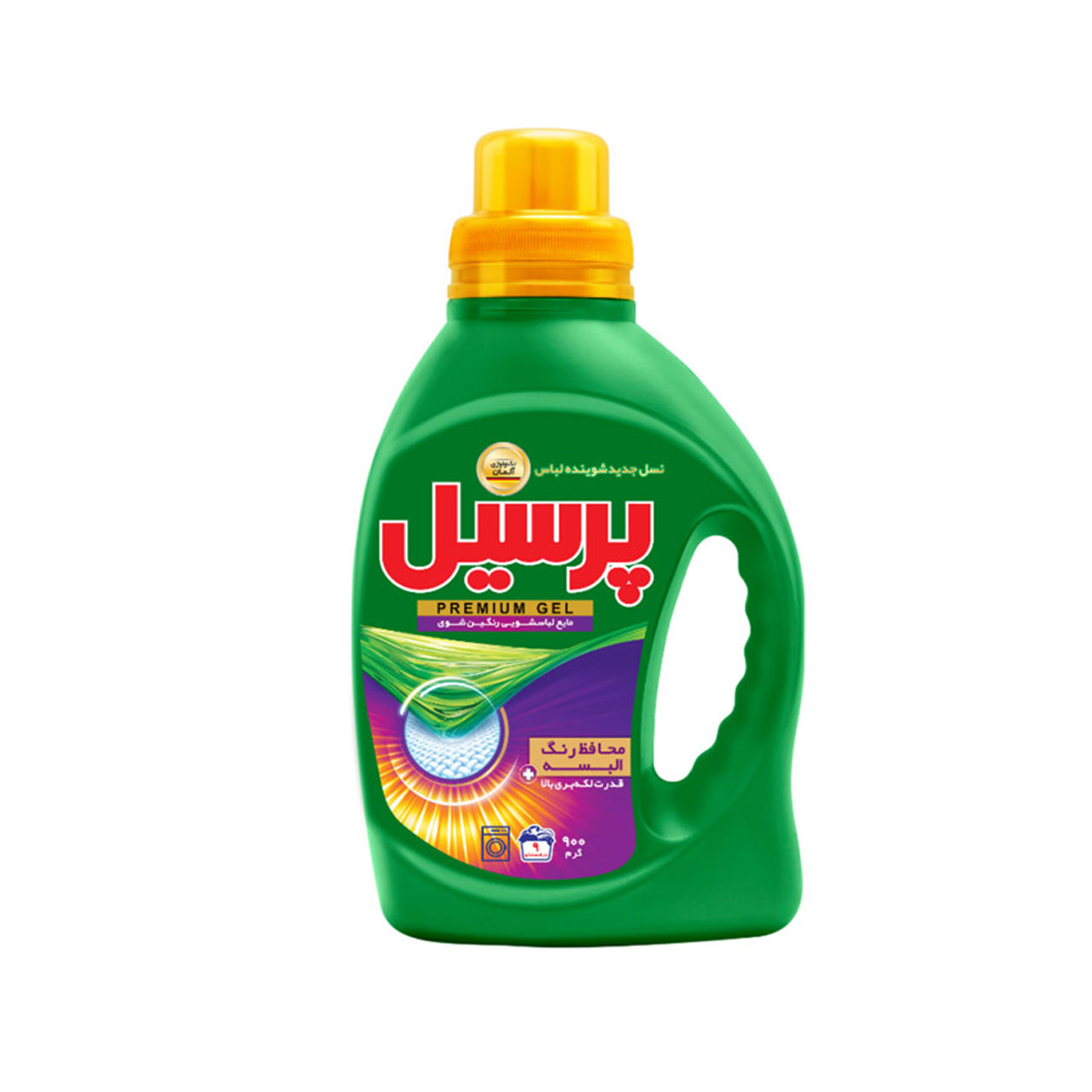 مایع لباسشویی رنگین شوی پریمیوم پرسیل 900 گرمی