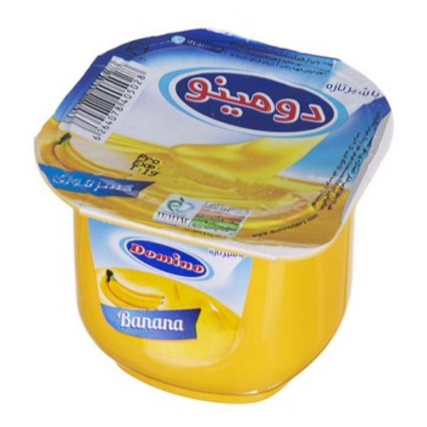 دسر شیر موزی دومینو 100 گرمی