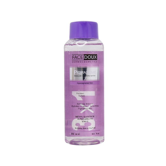 میسلار تونر 3 کاره فیس دوکس مناسب پوست دارای لک و روشن کننده 250 میلی لیتری