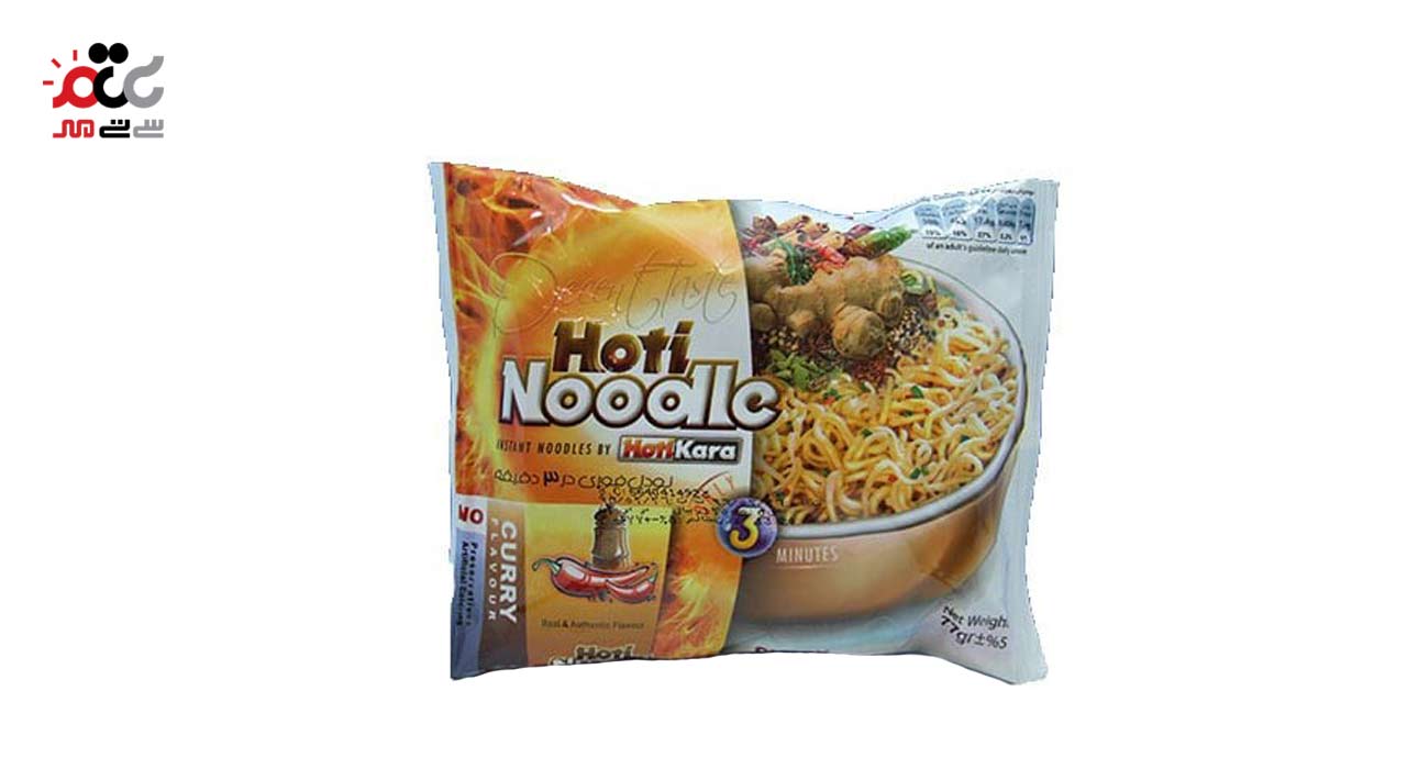 نودل با عصاره کاری هاتی کارا  77 گرمی