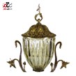مناسب ترین شکلات خوری پایه دار کریستال برنجی