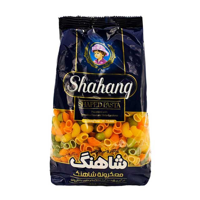 ماکارونی فرمی سبزیجات شاهنگ 400 گرمی