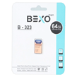 BEXO B-323 USB2.0 Flash Memory - 64GB (گارانتی داده پردازی آواتک) رزگلد