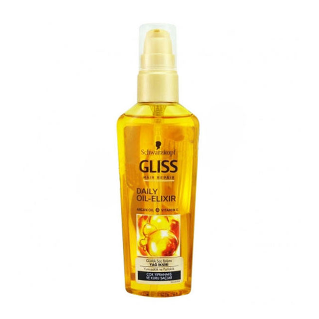روغن مو آرگان گلیس مدل Oil-Elixir حجم 75 میلی لیتری
