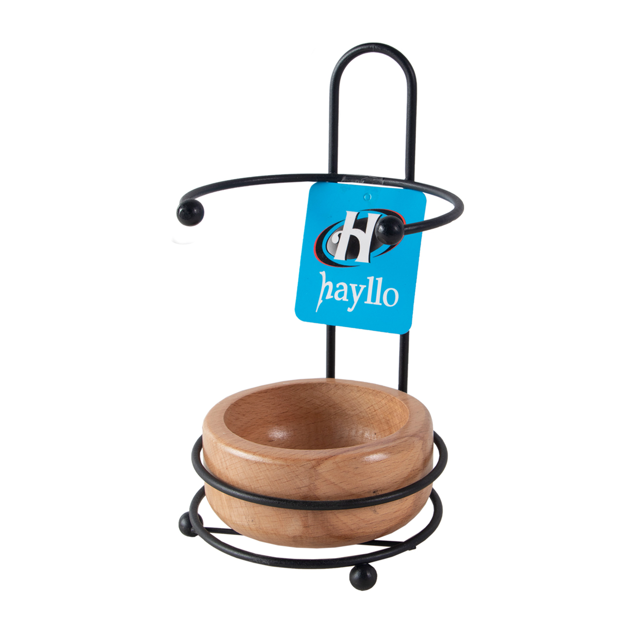 زیر قاشقی کنار گاز چوبی مدل دایره استند دار