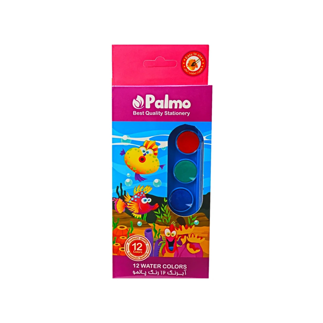 آبرنگ پالمو 12 رنگ
