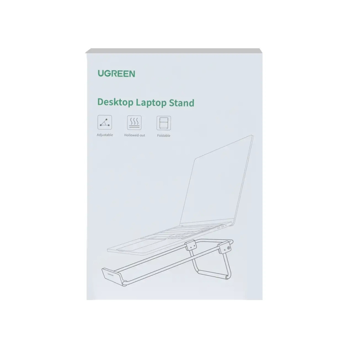 استند نگه دارنده لپ تاپ UGREEN Z مدل LP230 - نقره ای (گارانتی 18 ماهه آسان پیشرو)(80348)