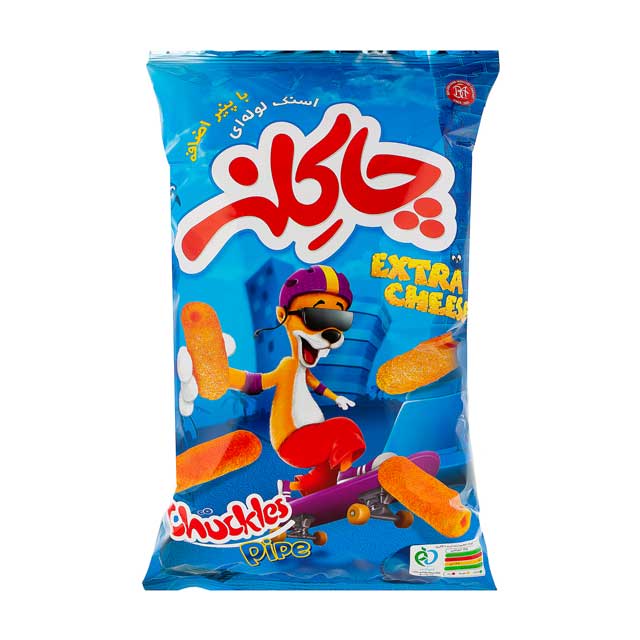 اسنک لوله ای پنیری چاکلز 60 گرمی