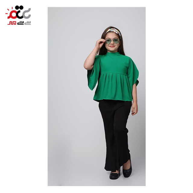 ست شومیز و شلوار دخترانه کد 81