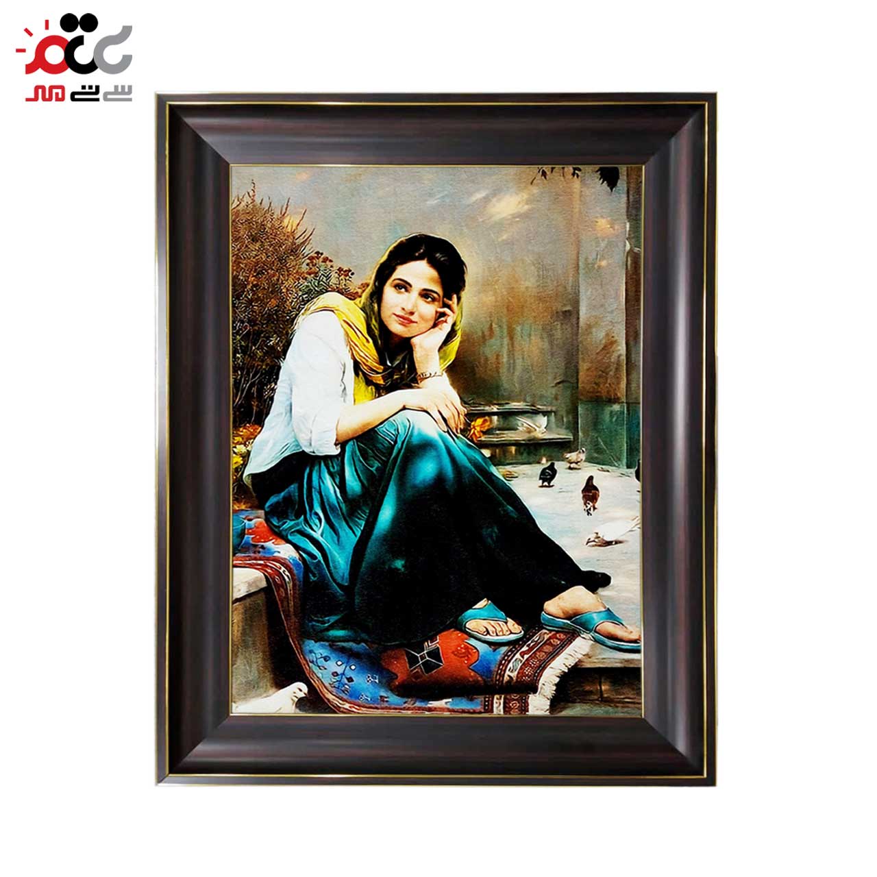 تابلو فرش چاپی کد 13033 سایز 100×70 سانتی متری