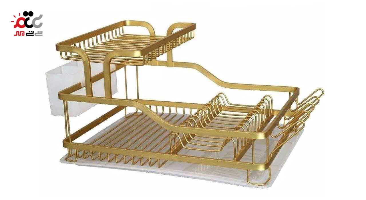 جاظرفی آلومینیوم 1.5 طبقه مدل نیلوفر