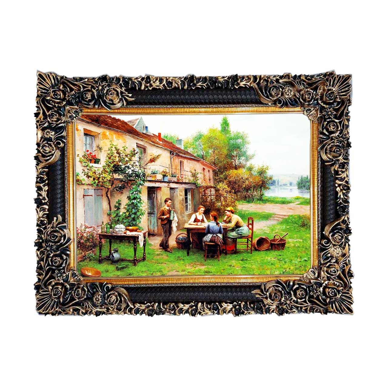 تابلو فرش با زیبا ترین قاب