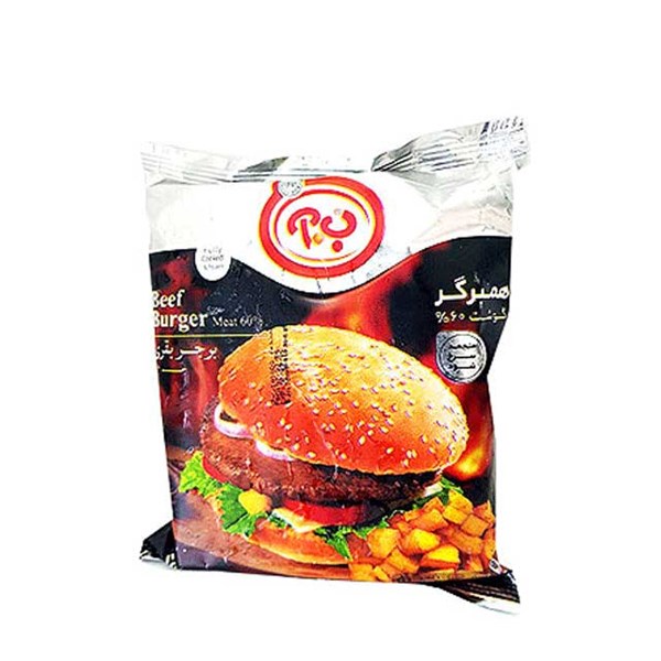 همبرگر 30 درصد گوشت ب.آ 500 گرمی 