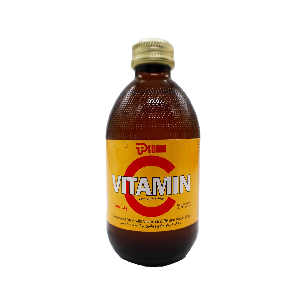 نوشابه انرزی زا ویتامین سی پئوما 240 میلی لیتری