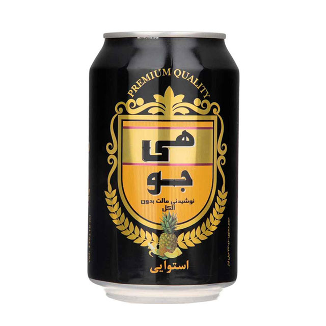 نوشیدنی مالت بدون الکل استوایی هی جو 330 میلی لیتری