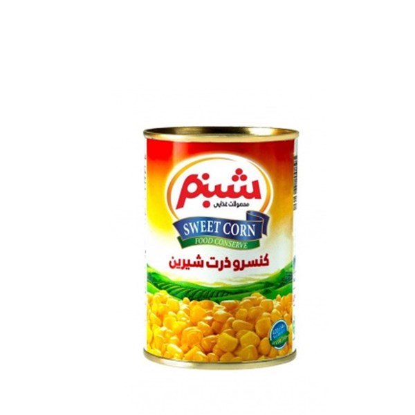 کنسرو ذرت شبنم 420 گرمی