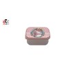 ظرف غذا 4 تکه مستطیل طرح دار زیباسازان مدل بارانا کد 39030