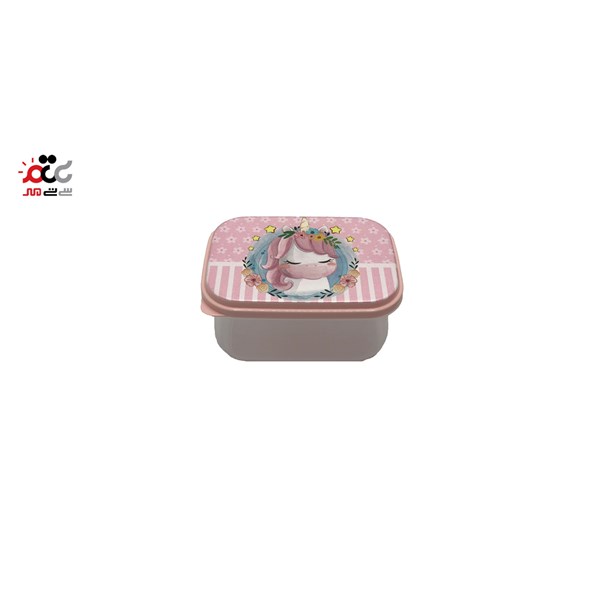 ظرف غذا 4 تکه مستطیل طرح دار زیباسازان مدل بارانا کد 39030