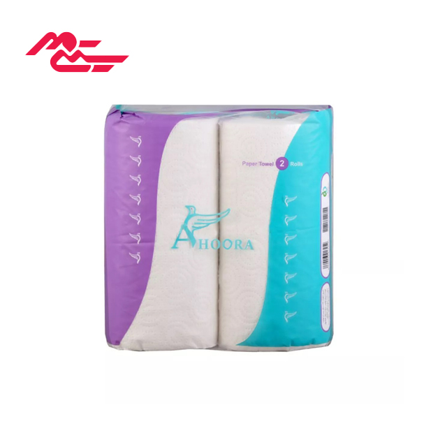 دستمال حوله ای اهورا بسته 2 عددی