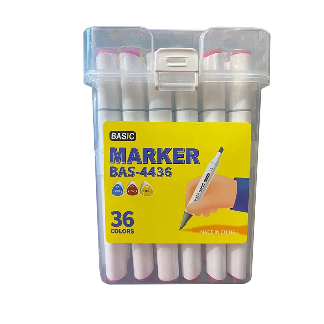 بهترین ماژیک راندو تاچ مدل بیسیک بسته 36 عددی