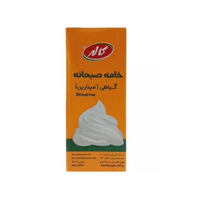 خامه صبحانه گیاهی کاله  200 گرمی