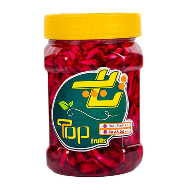 ترشی کلم پیچ قرمز تاپ فروت 500 گرمی