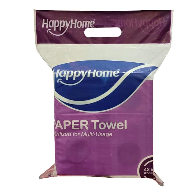 دستمال توالت هپی هوم بسته 4 عددی
