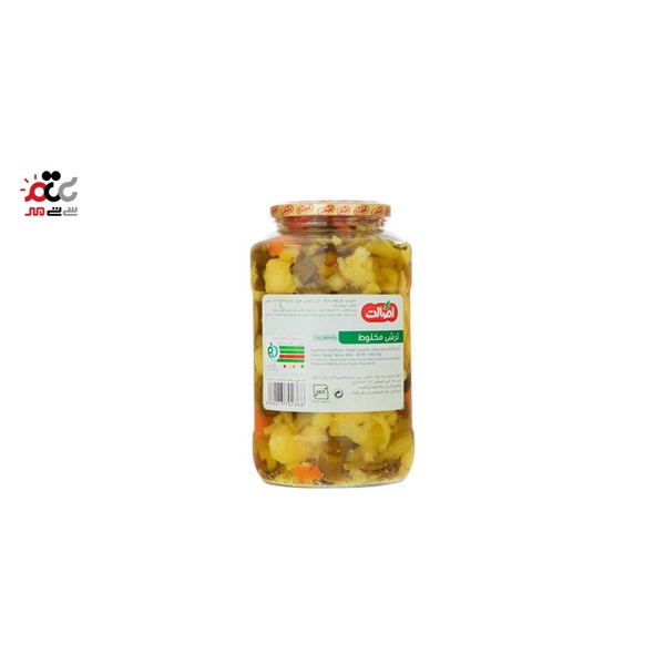 ترشی مخلوط اصالت 1450 گرمی