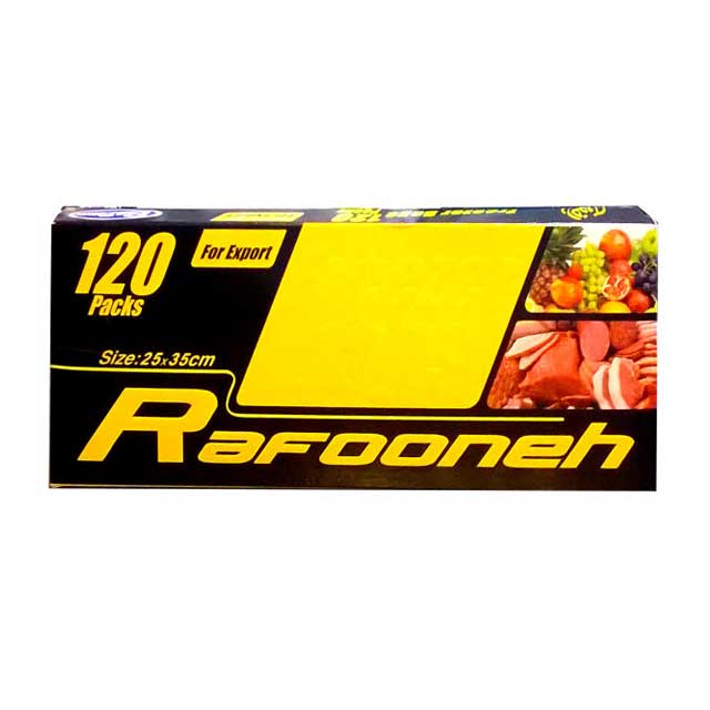 کیسه فریزر رافونه مدل BO-XS بسته 120 عددی