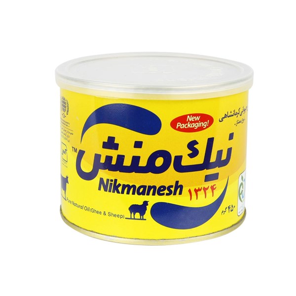 روغن حیوانی کرمانشاهی ممتاز نیک منش 450 گرمی