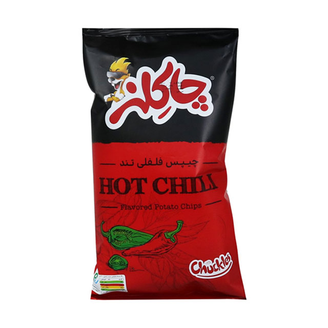 چیپس فلفلی تند چاکلز 100 گرمی
