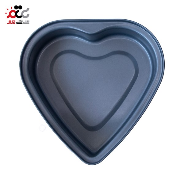 قالب کیک تفلون مدل قلب سایز 20