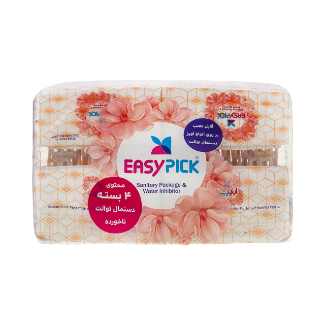 دستمال توالت هنگردار ایزی پیک بسته 4 عددی