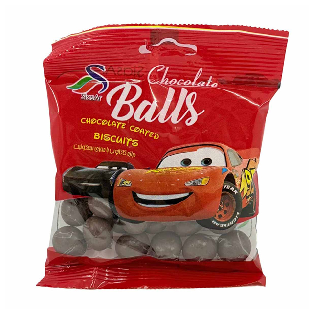 دراژه ماشینی با مغز بیسکویت سیاسر 40 گرمی