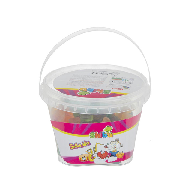 پاستیل میوه ای مدل کرم سطلی شیبا  250 گرمی