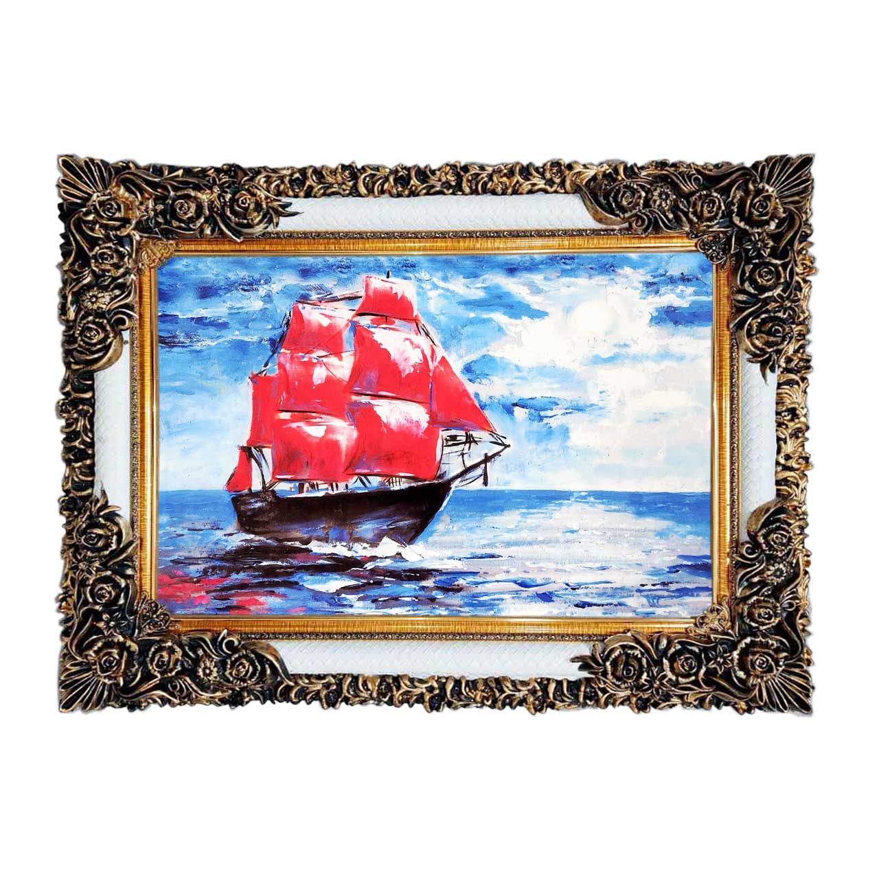 تابلو فرش با زیبا ترین قاب