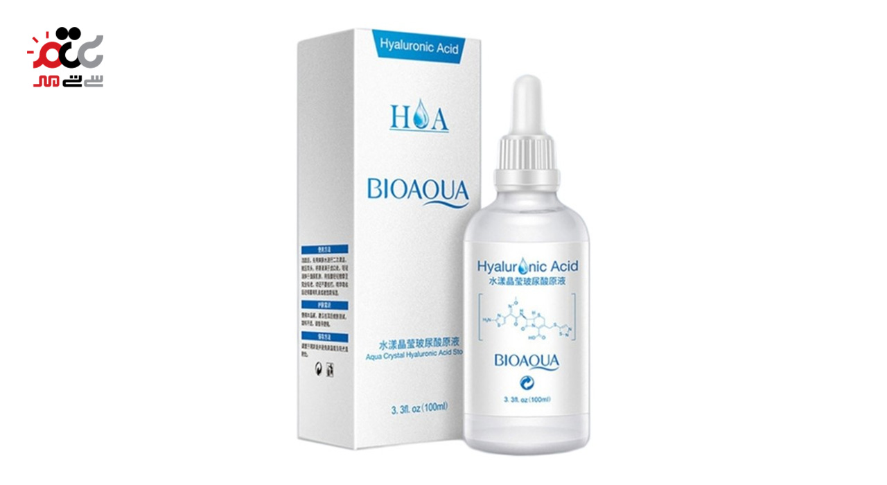 سرم پوست بایو آکوا مدل Hyaluronic Acid حجم 100 میلی لیتری