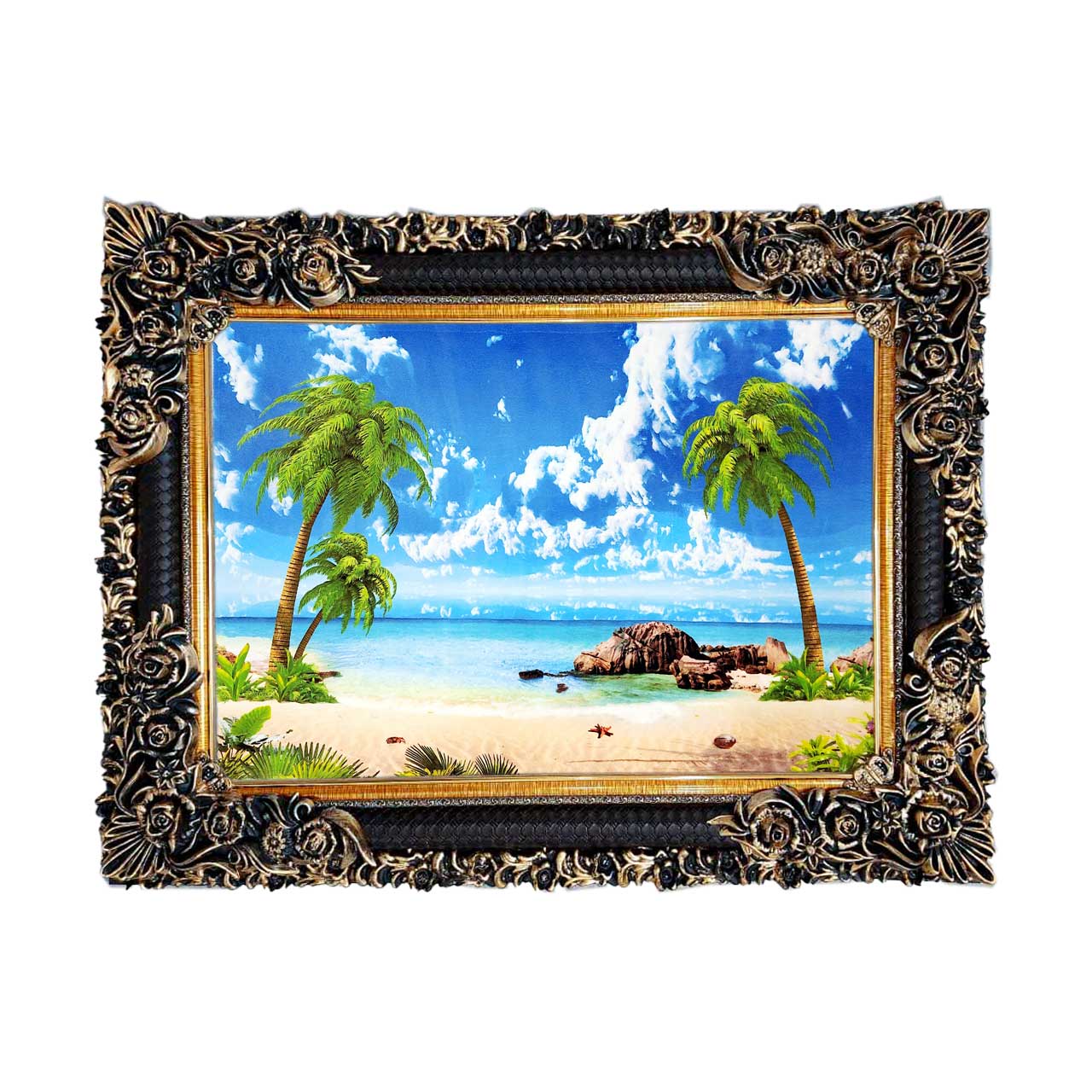 تابلو فرش با زیبا ترین قاب