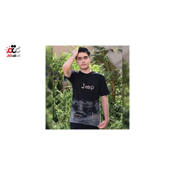 تیشرت مشکی مدل jeep کد 217