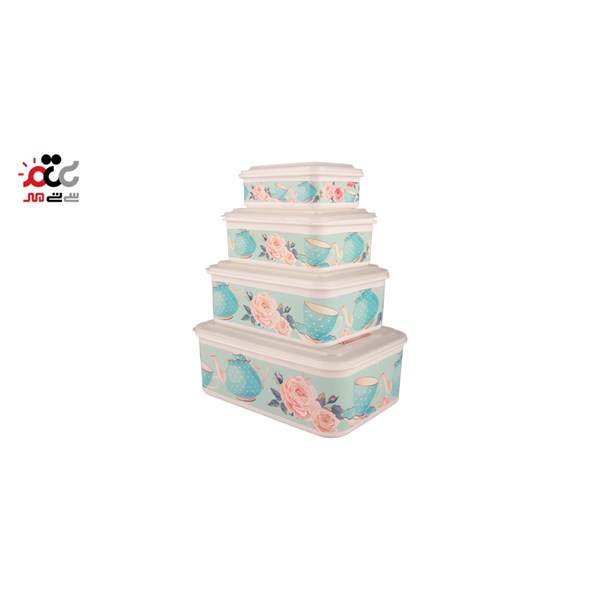 ظرف فریزری مستطیل رادیانت 4 سایز کد 6394