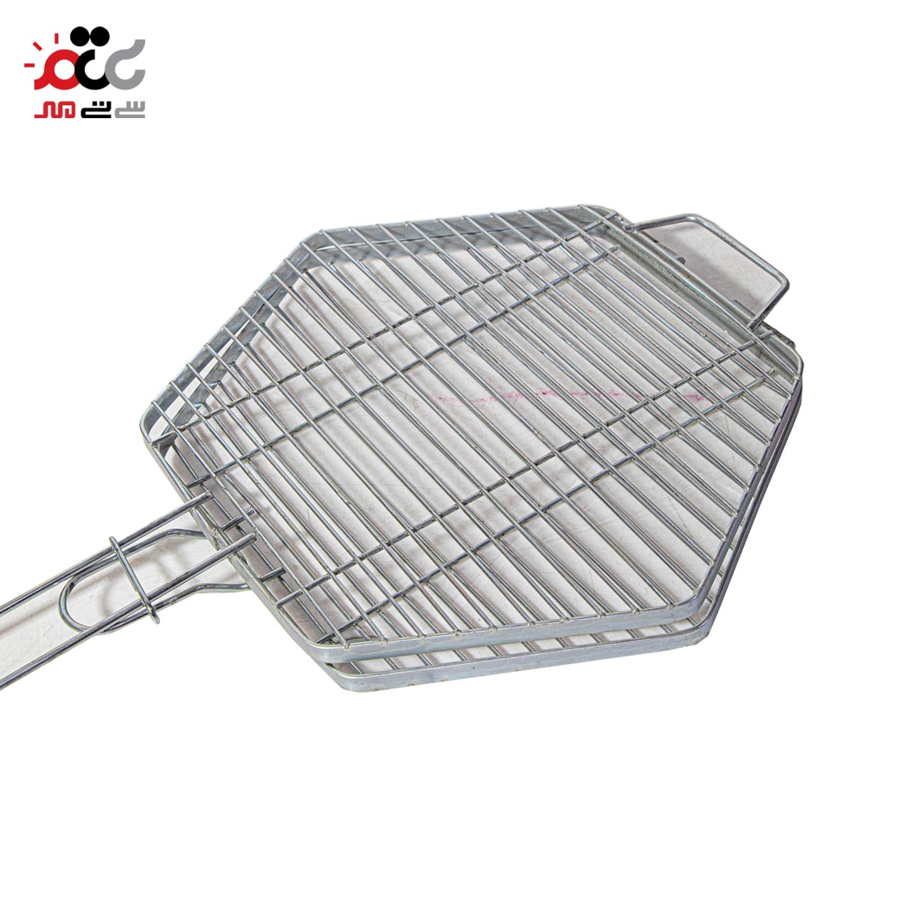توری کباب پز فلزی طرح 6 ضلعی
