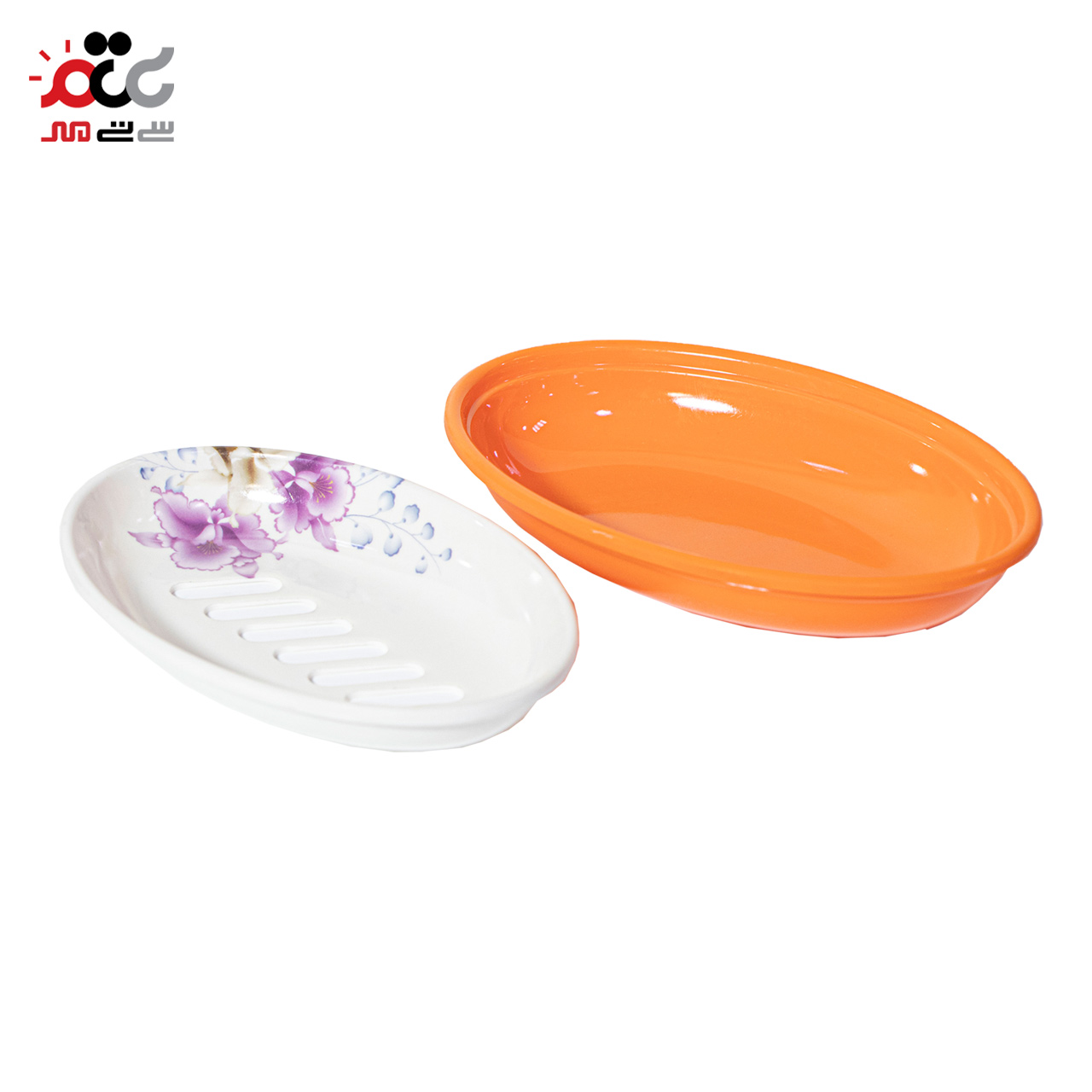 جاصابونی ملامین طرح گل دار