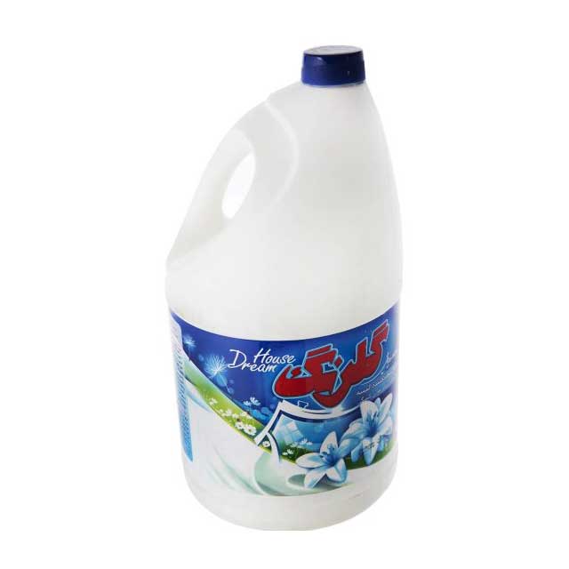 مایع سفید کننده و ضد عفونی کننده گلرنگ مدل خانه رویایی 4000 میلی لیتری