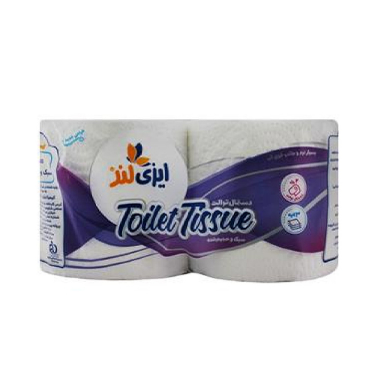 دستمال توالت ایزی لند بسته 2 عددی