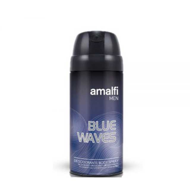 اسپری بدن مردانه آمالفی مدل Blue Waves حجم 150 میلی لیتری
